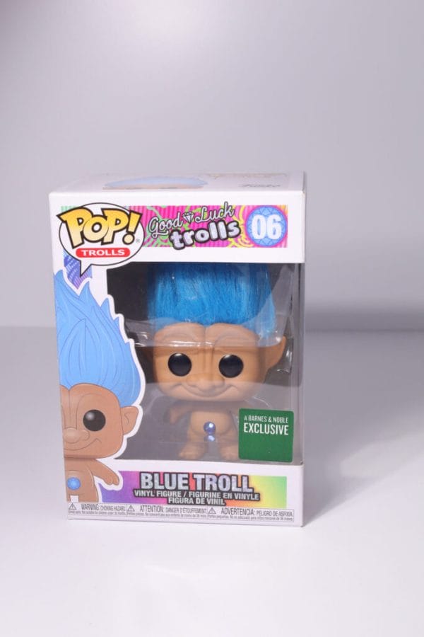 blue troll funko pop!