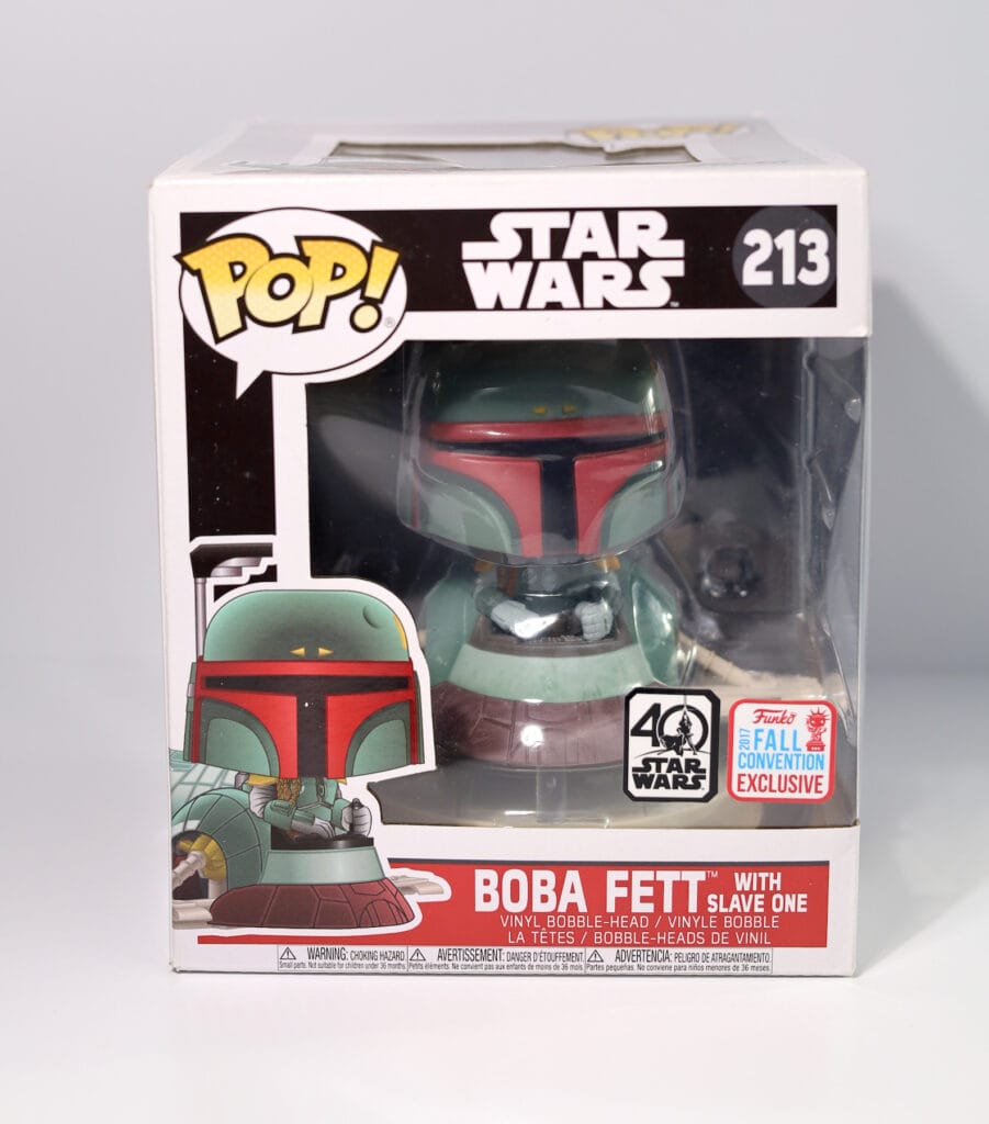 Boba Fett With Slave One Funko Pop! #213