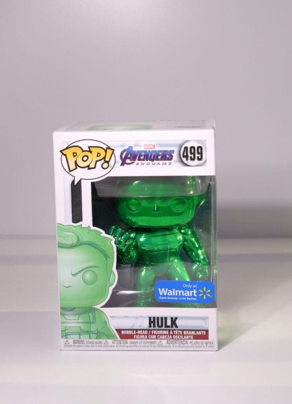 hulk green chrome funko pop!