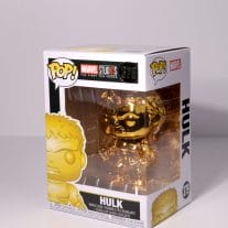 Funko Pop! Marvel Studios: The First Ten Years CHROME Gold Hulk #379