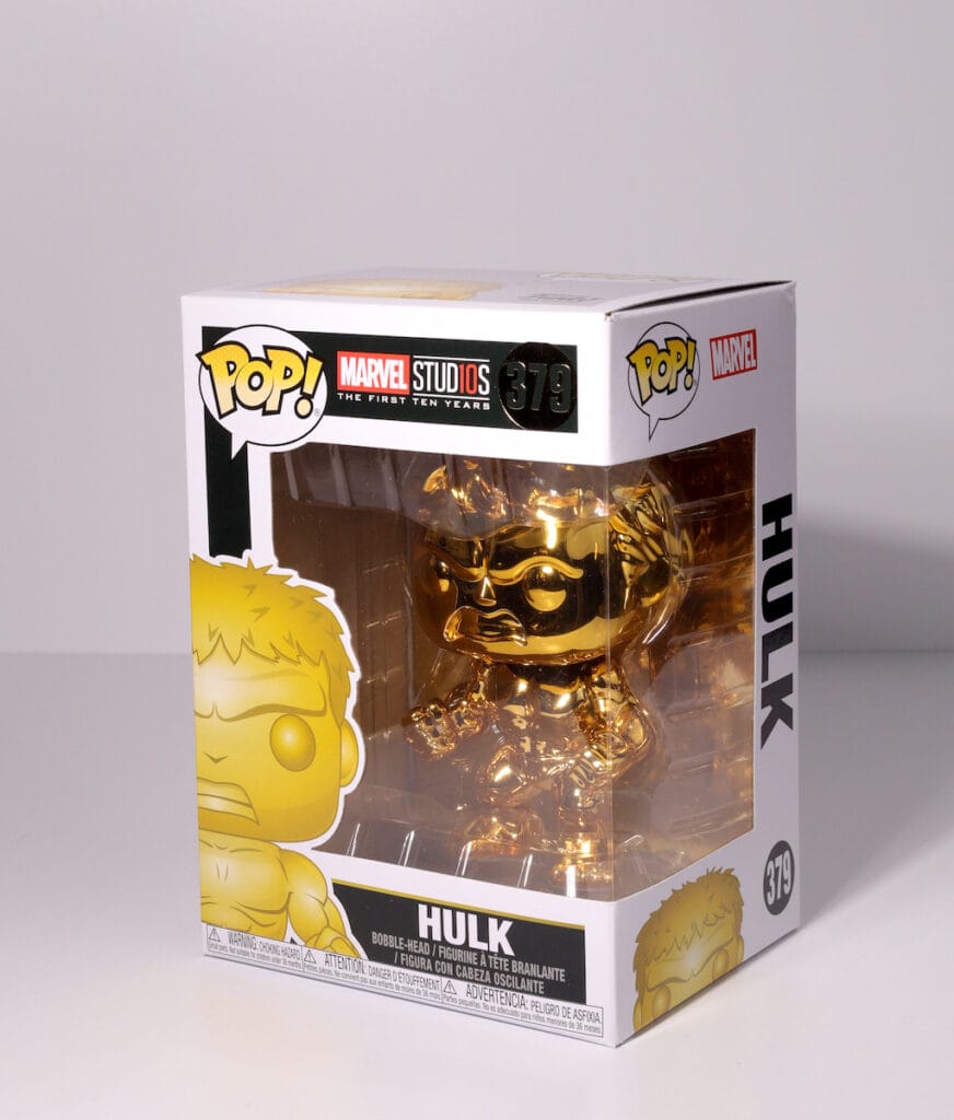 Hulk Gold Chrome Funko Pop! #379 - The Pop Central