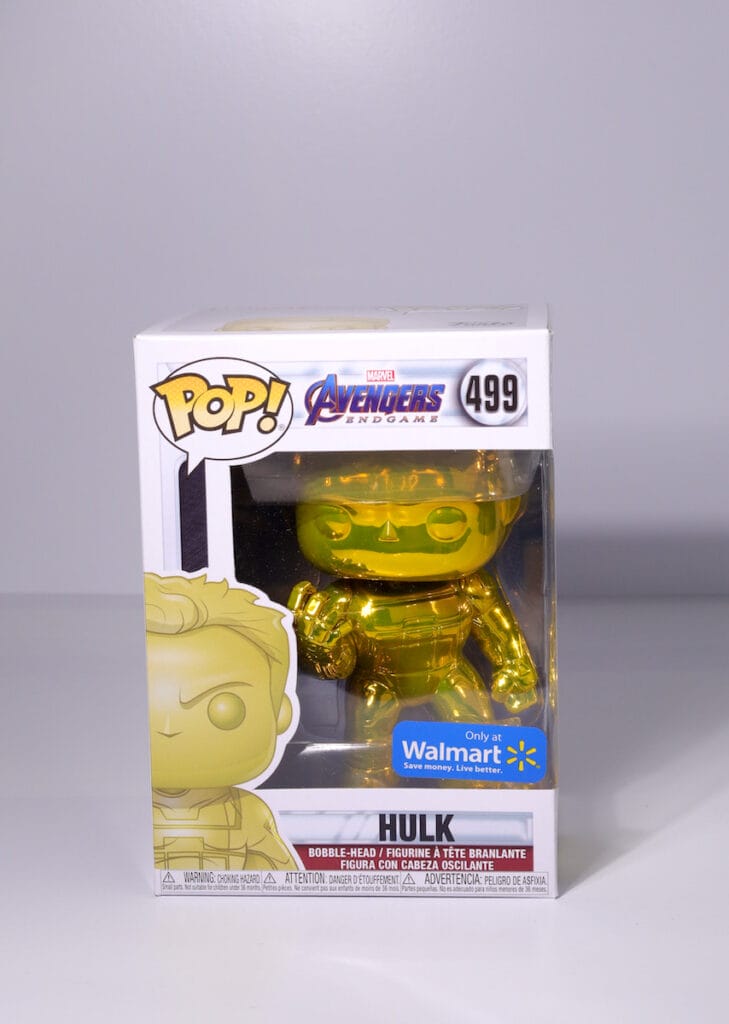 Hulk Yellow Chrome Funko Pop! #499 - The Pop Central