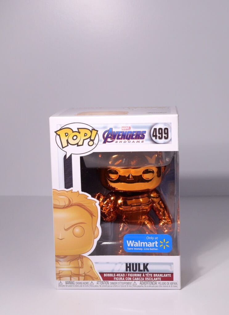 Hulk Orange Chrome Funko Pop! #499