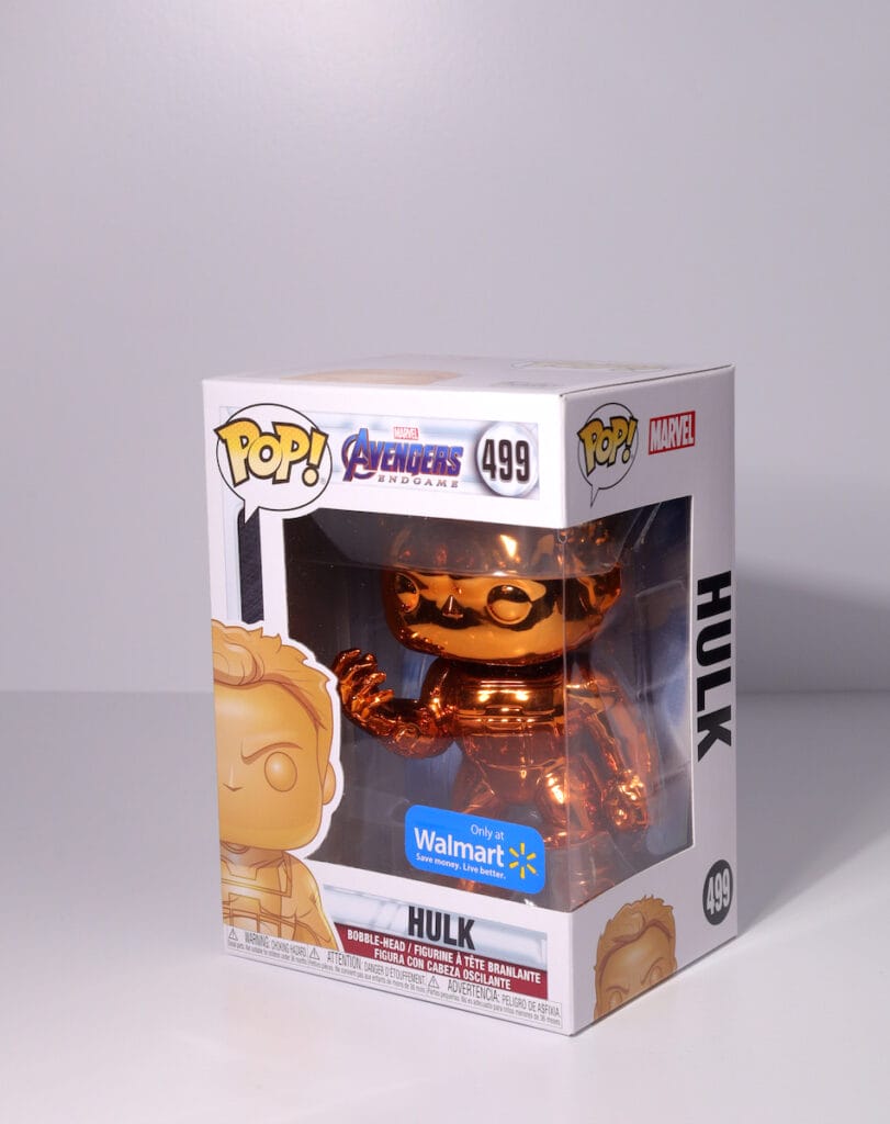 Hulk Orange Chrome Funko Pop! #499