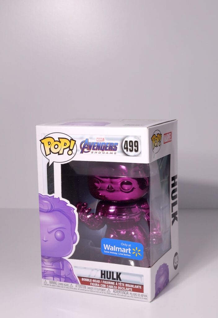 Hulk chrome cheap funko pop walmart