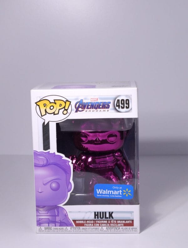 hulk purple chrome funko pop!