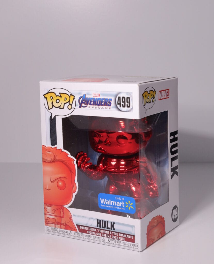 Walmart chrome hot sale hulk pop