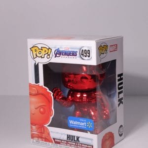 marvel red chrome hulk funko pop!