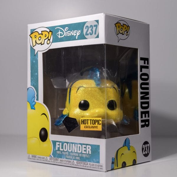 disney flounder glitter funko pop!