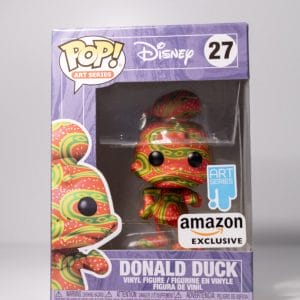 artist series donald duck funko pop!