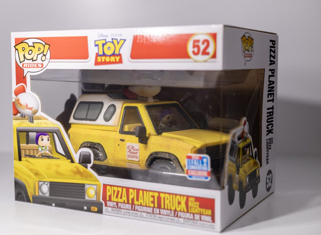 Pizza planet cheap truck funko