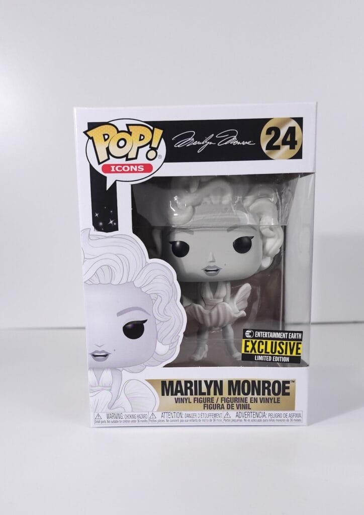 Marilyn Monroe BW Funko Pop! #24 - The Pop Central